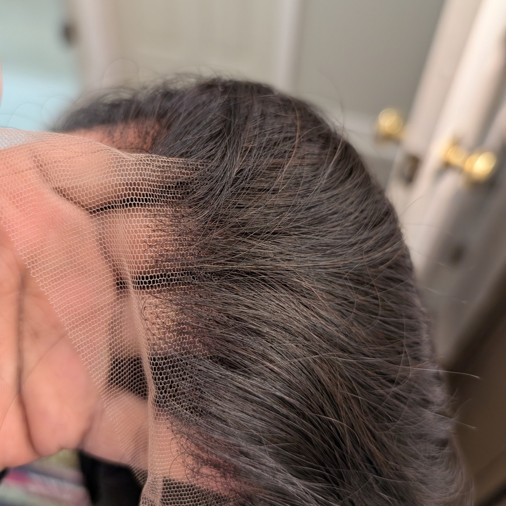 Natural Black Lace Front Wig